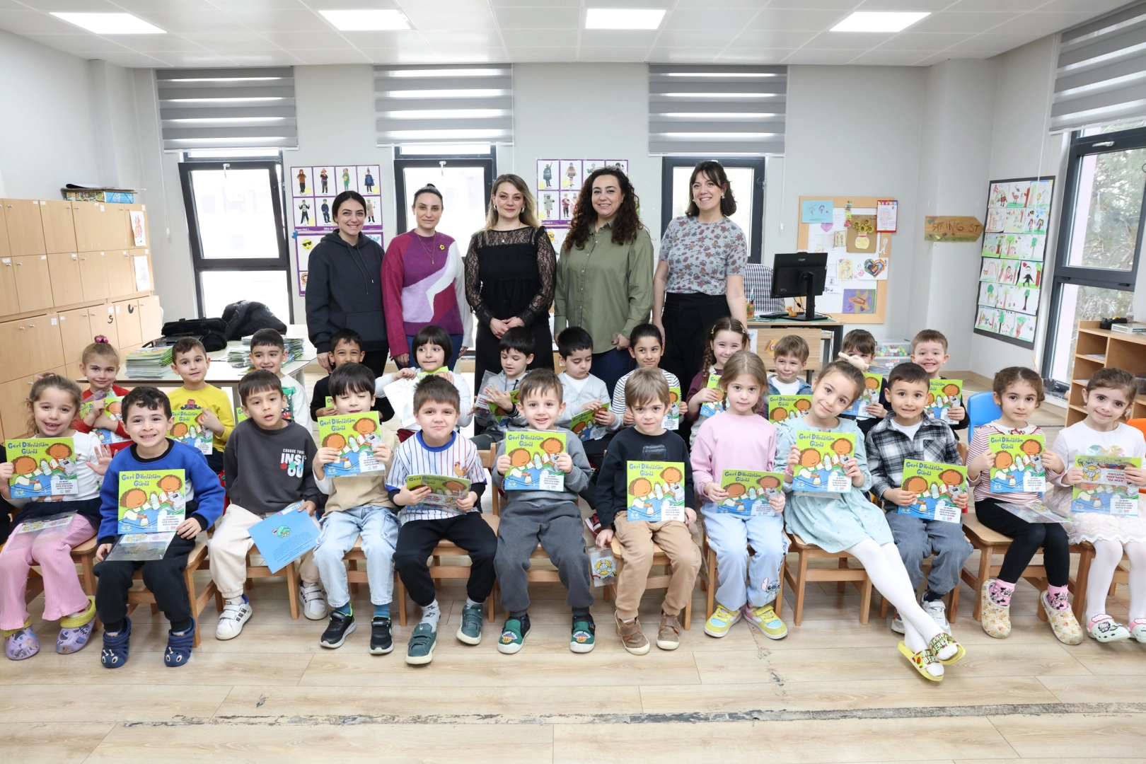 Bursa Nil&uuml;fer&rsquo;de miniklere geri d&ouml;n&uuml;ş&uuml;m eğitimi