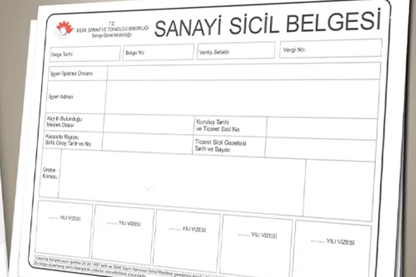 Sanayi Sicil Tebliği yenilendi... Başvuru, kayıt ve ge&ccedil;erlilik şartlarında değişiklik