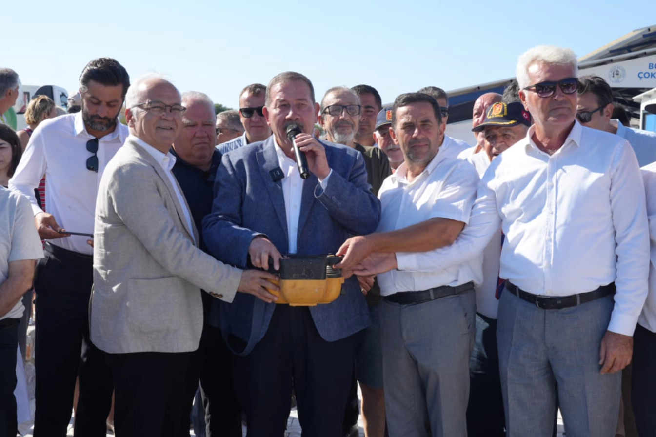 Milas'ta Boğazi&ccedil;i Mahallesi K&uuml;lt&uuml;r Evi&rsquo;nin temeli atıldı