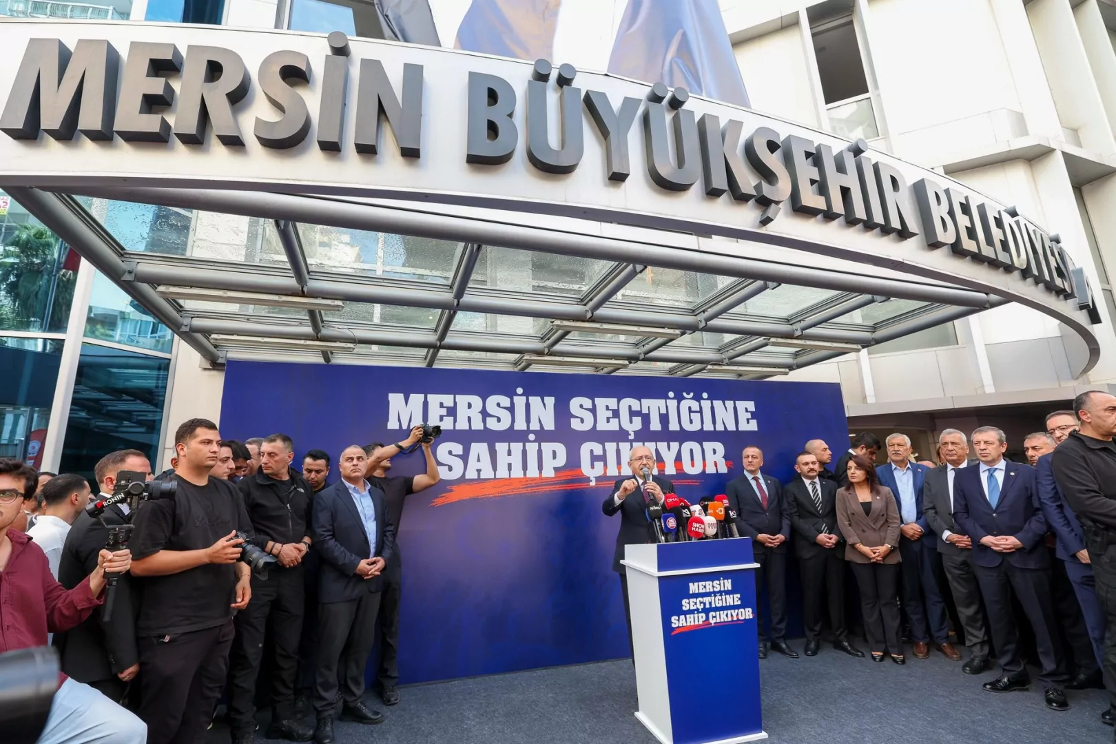 Kılı&ccedil;daroğlu Mersin'den seslendi: Feriştahı gelse g&uuml;c&uuml;m&uuml;z&uuml; sekteye uğratamazlar
