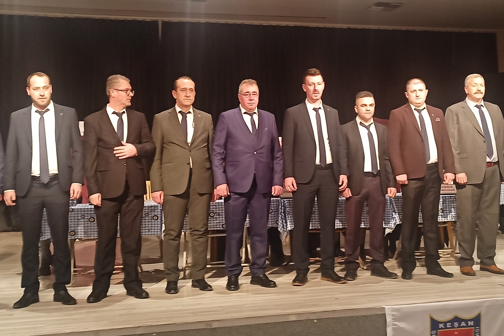 Edirne'de Keşan Şof&ouml;rler Odası&rsquo;nda Mahmut Demirkan g&uuml;ven tazeledi