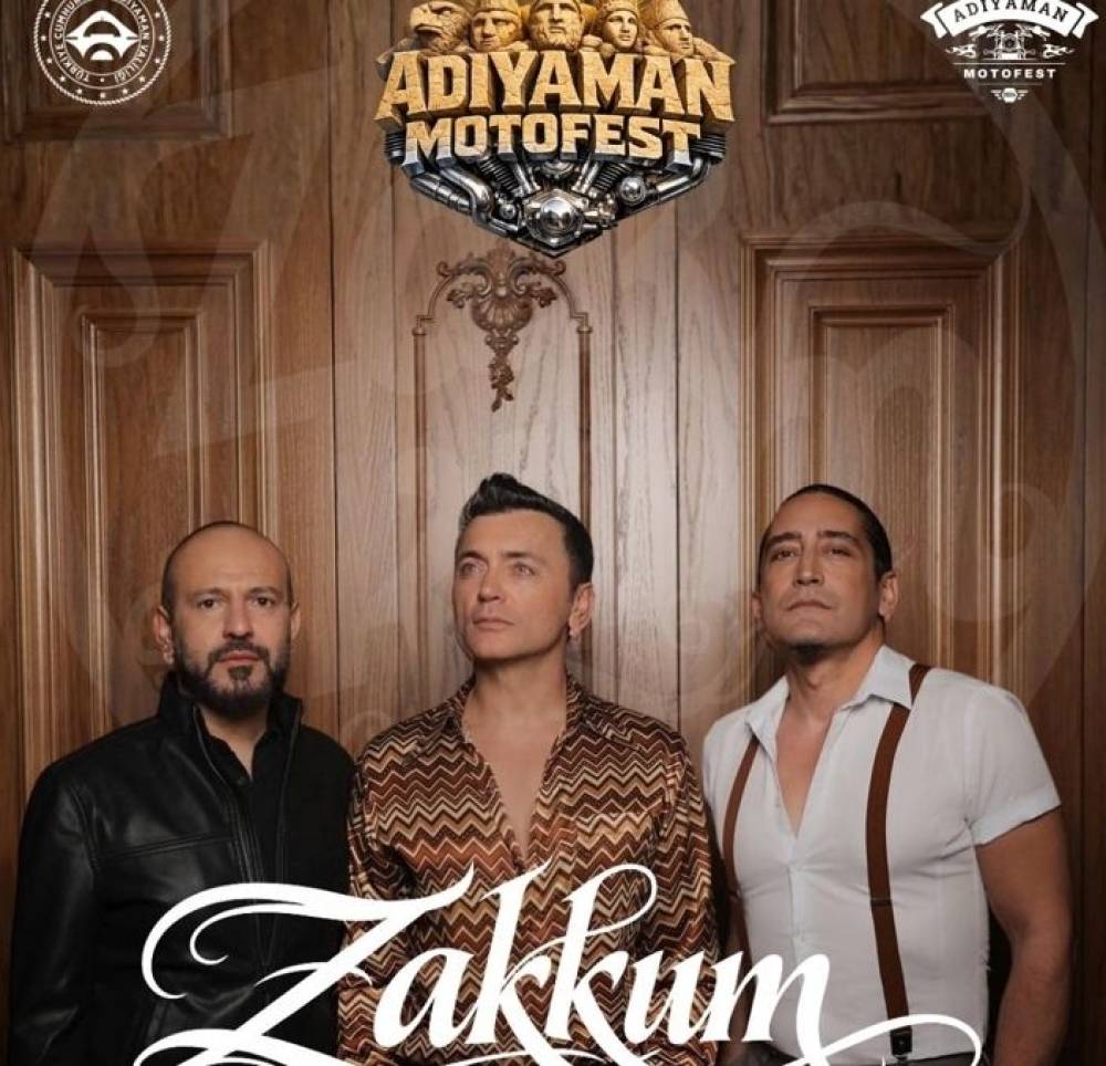 Adıyaman&rsquo;da Festival Heyecanı: MotoFest&rsquo;te 'Zakkum' R&uuml;zg&acirc;rı Esecek 