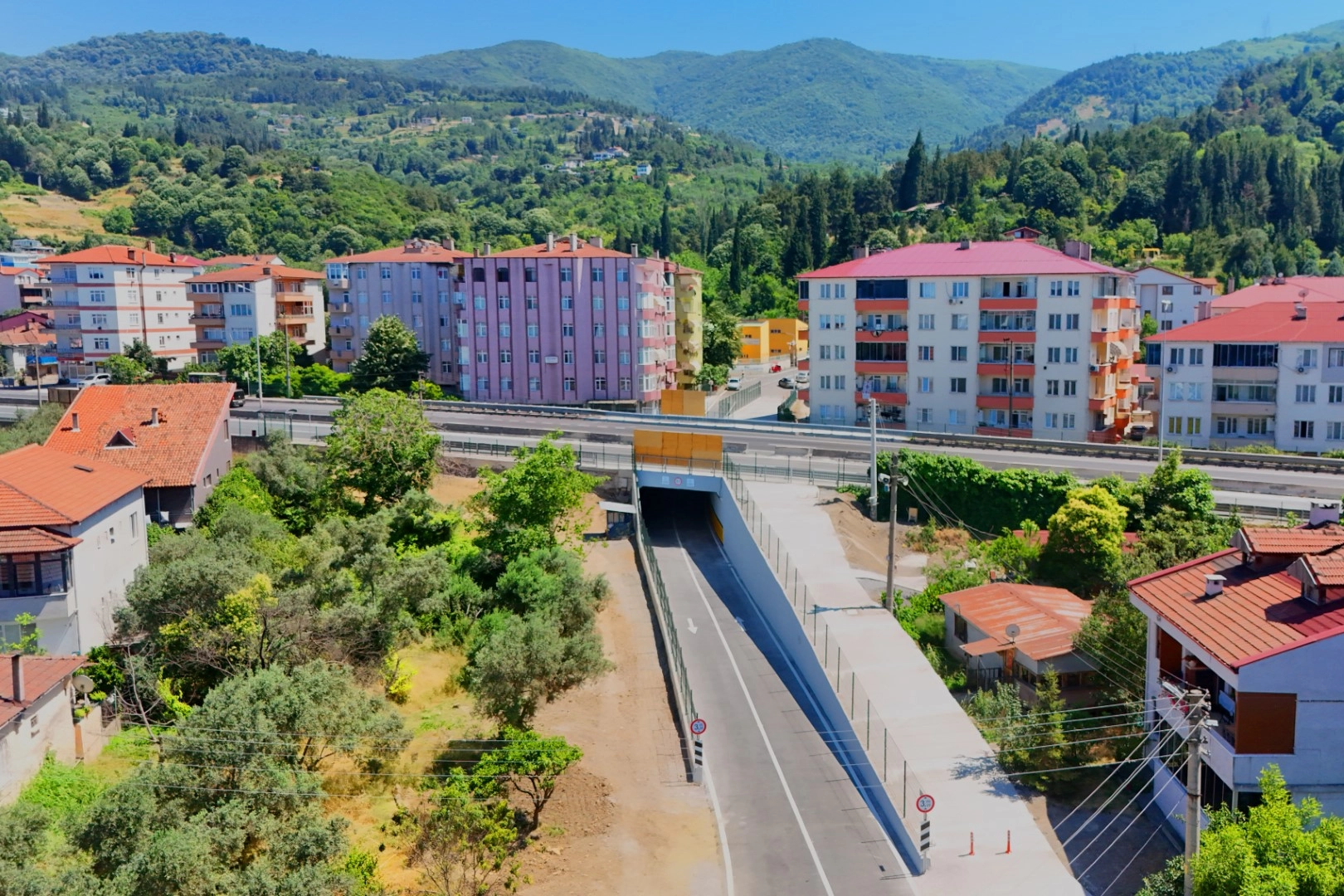 Kocaeli G&ouml;lc&uuml;k Ulaşlı Alt Ge&ccedil;idi ile trafikte yeni d&ouml;nem