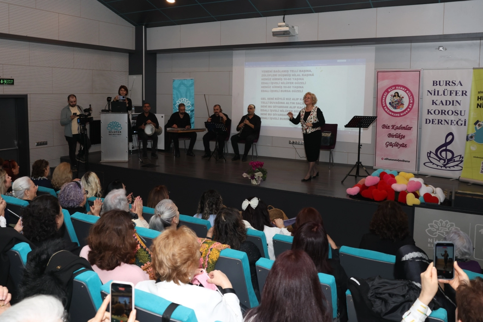 Bursa'da 'kalpten ilmekler' huzurevi sakinleri i&ccedil;in atıldı