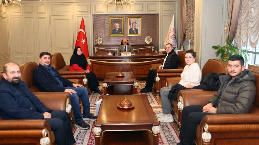 Vali Varol, Hollanda Diyanet Vakfı Heyeti&rsquo;ni kabul etti 