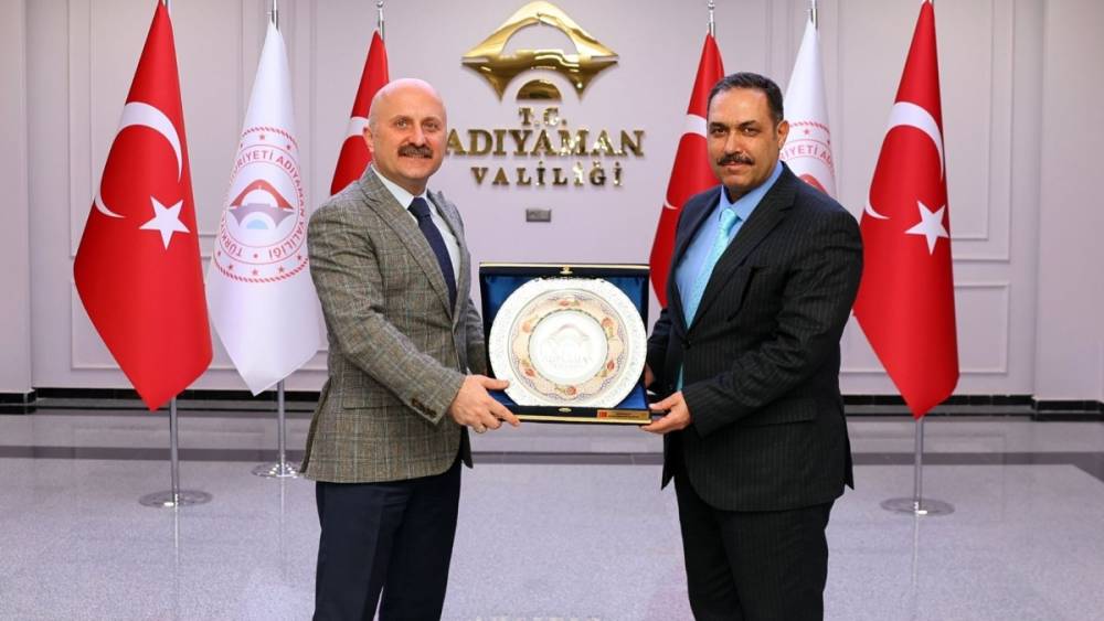 Vali Varol, Şanlıurfa&rsquo;ya atanan Hasan Bilici&rsquo;yi ağırladı 