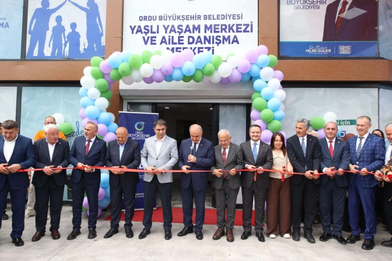 Ordu&rsquo;da Yaşlı Yaşam Merkezi ve Aile Danışma Merkezi a&ccedil;ıldı