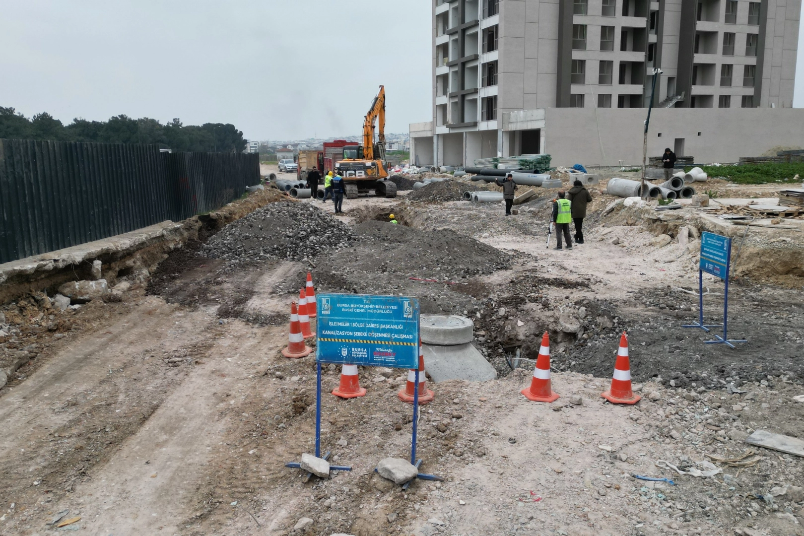 Bursa B&uuml;y&uuml;kşehir'den g&uuml;&ccedil;l&uuml; altyapı hamlesi