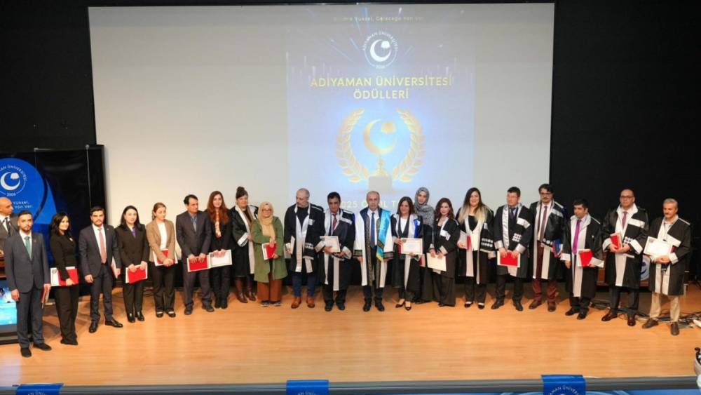 Adıyaman &Uuml;niversitesi 2025 Yılı &Ouml;d&uuml;l T&ouml;reni ger&ccedil;ekleştirildi 