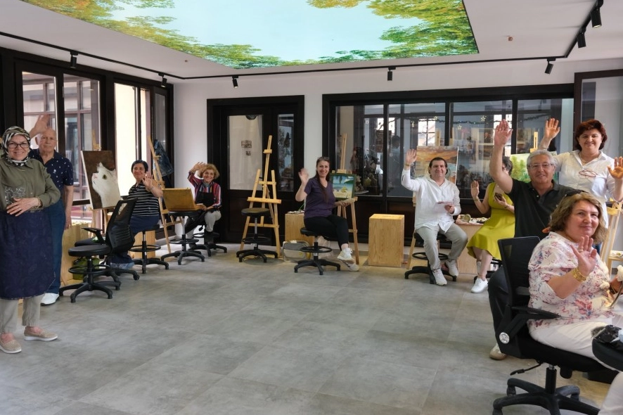 Eskişehir&rsquo;de Sanat Sokağı &uuml;retime katkı sunuyor