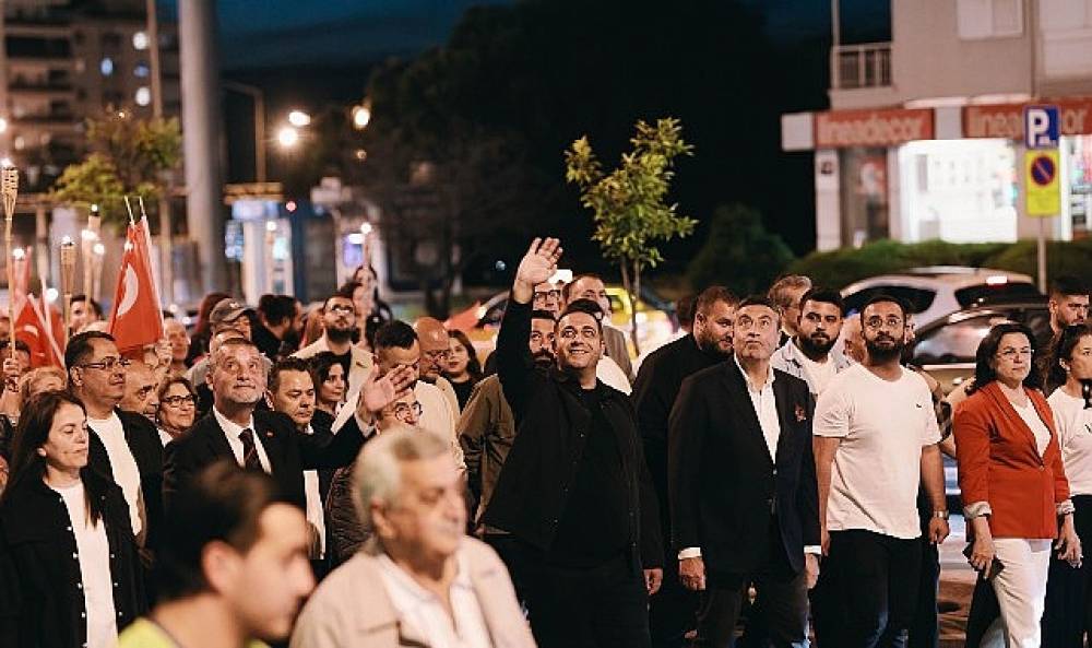 Narlıdere, 19 Mayıs Ruhuyla Tek Y&uuml;rek Oldu