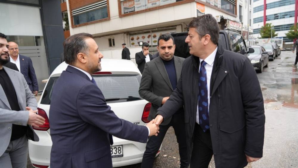 Adıyaman Belediye Başkanı Tutdere&rsquo;den bayram ziyareti 