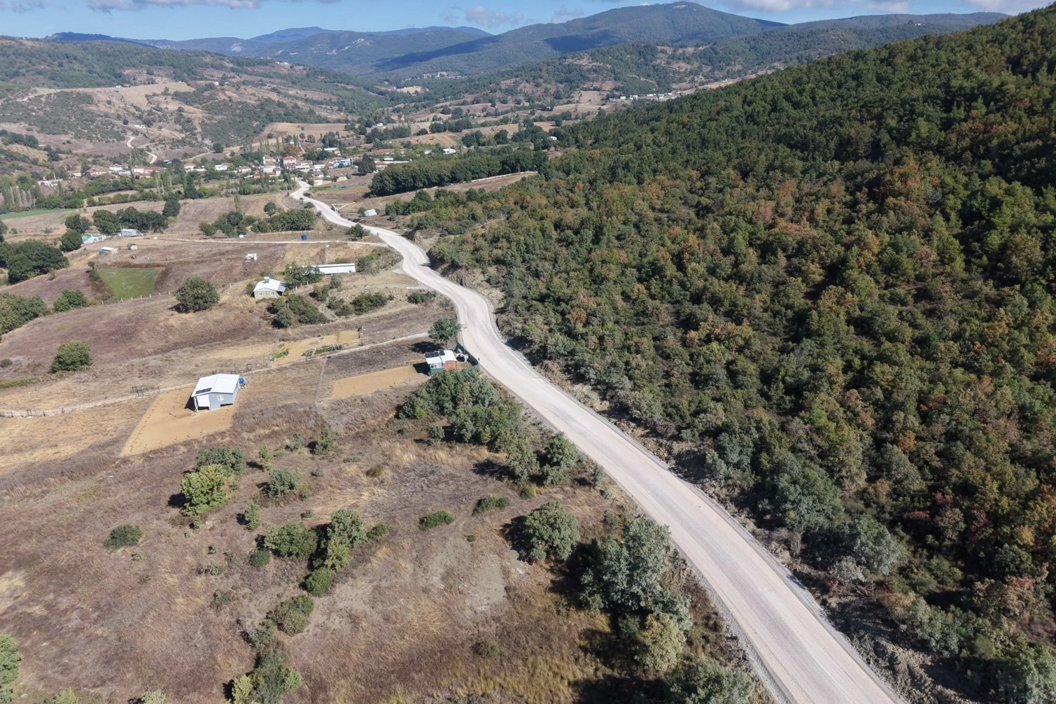 Bursa Kestel'de 4 mahallenin yollarına B&uuml;y&uuml;kşehir yenilemesi