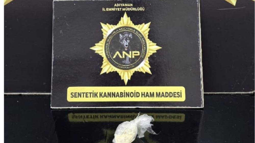 Adıyaman&rsquo;da uyuşturucu operasyonu: 232 hap ele ge&ccedil;irildi 